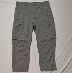 Columbia Omni Shade Sun Protection Lightweight Pants Green Size 34 Short